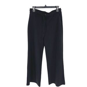 Wasabi + Mint Pull on Techno Wide Leg Casual Comfy Pants Pockets‎ NWT Medium